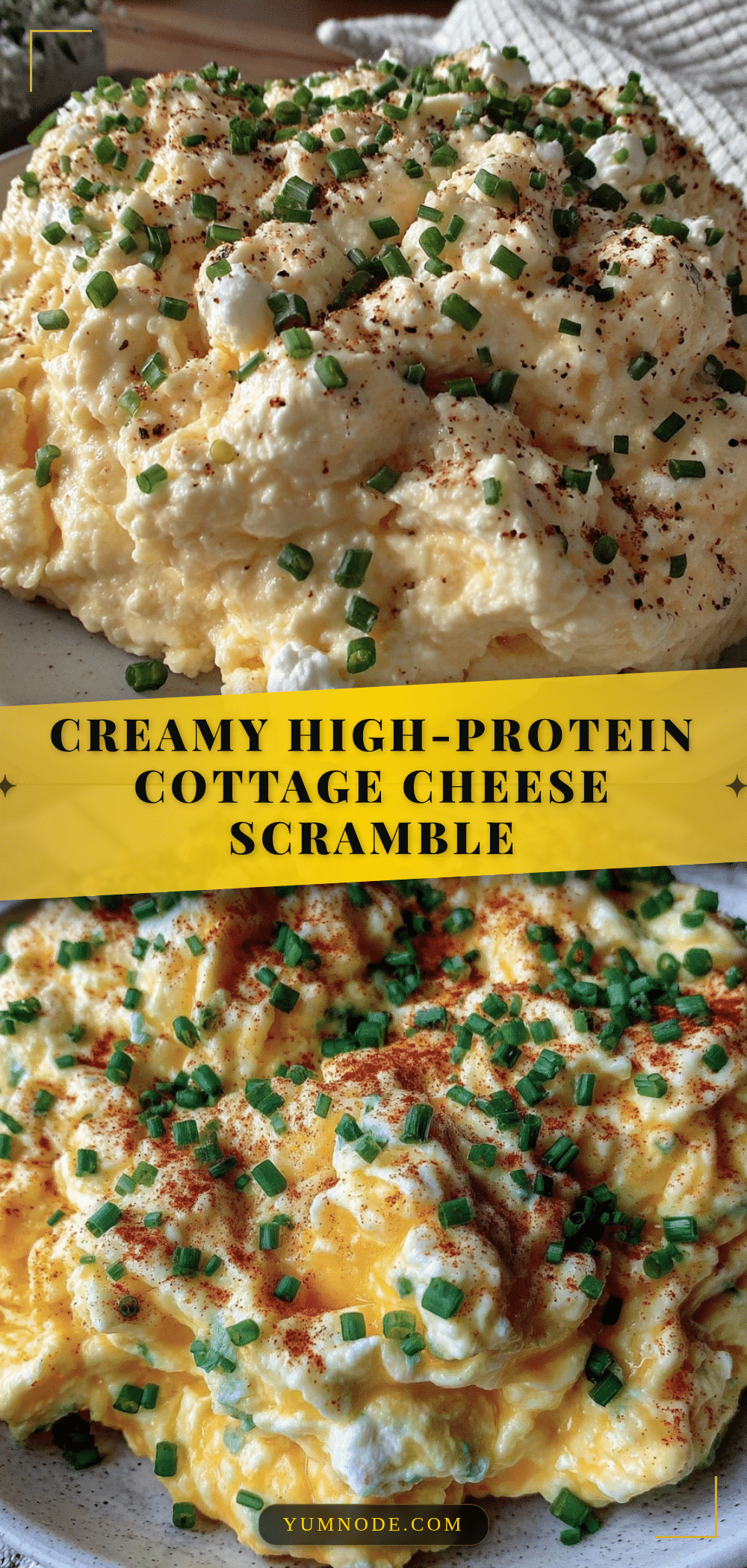 cottage cheese scrambled eggs recipe