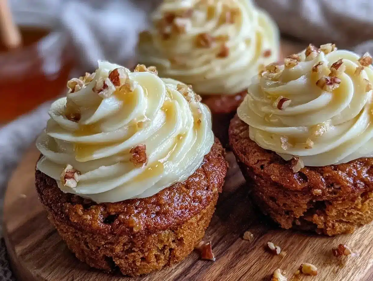 cozy carrot cake cupcakes preparation steps