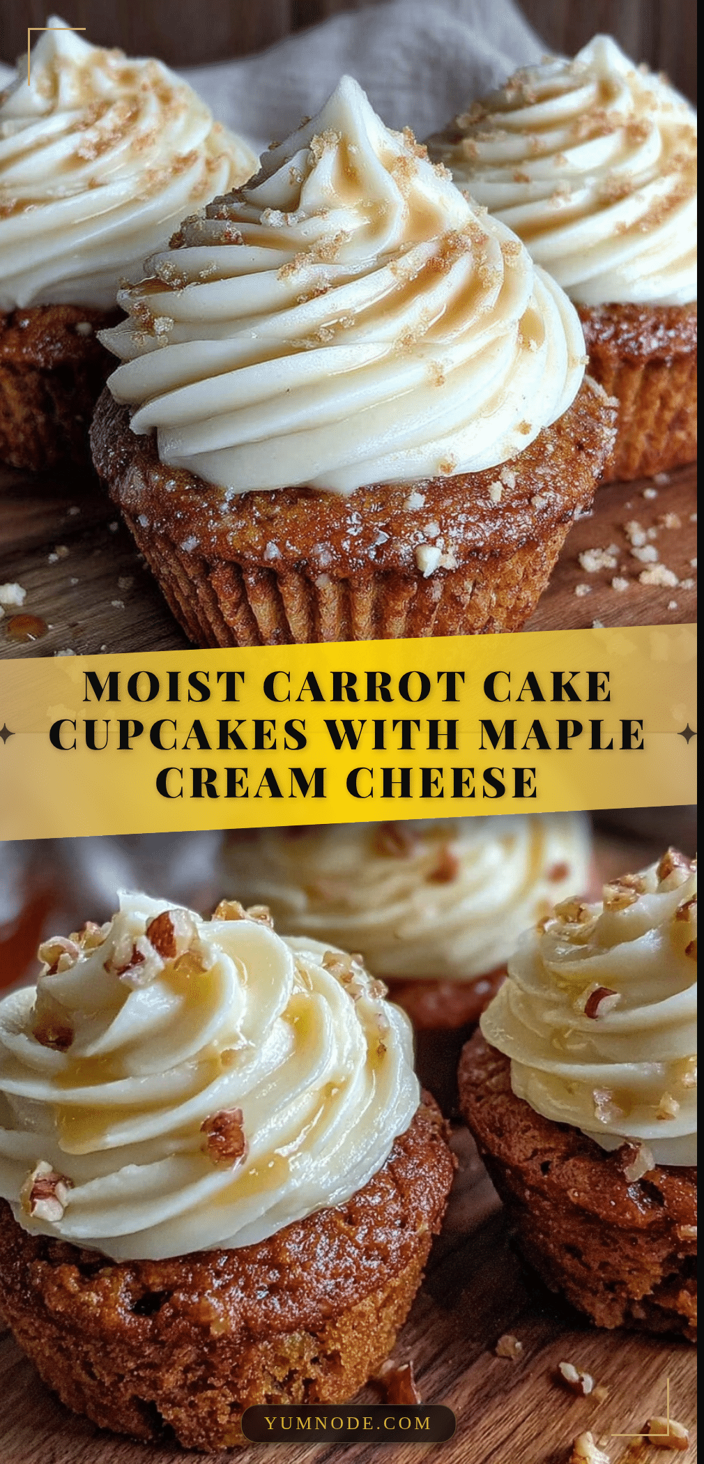 cozy carrot cake cupcakes recipe