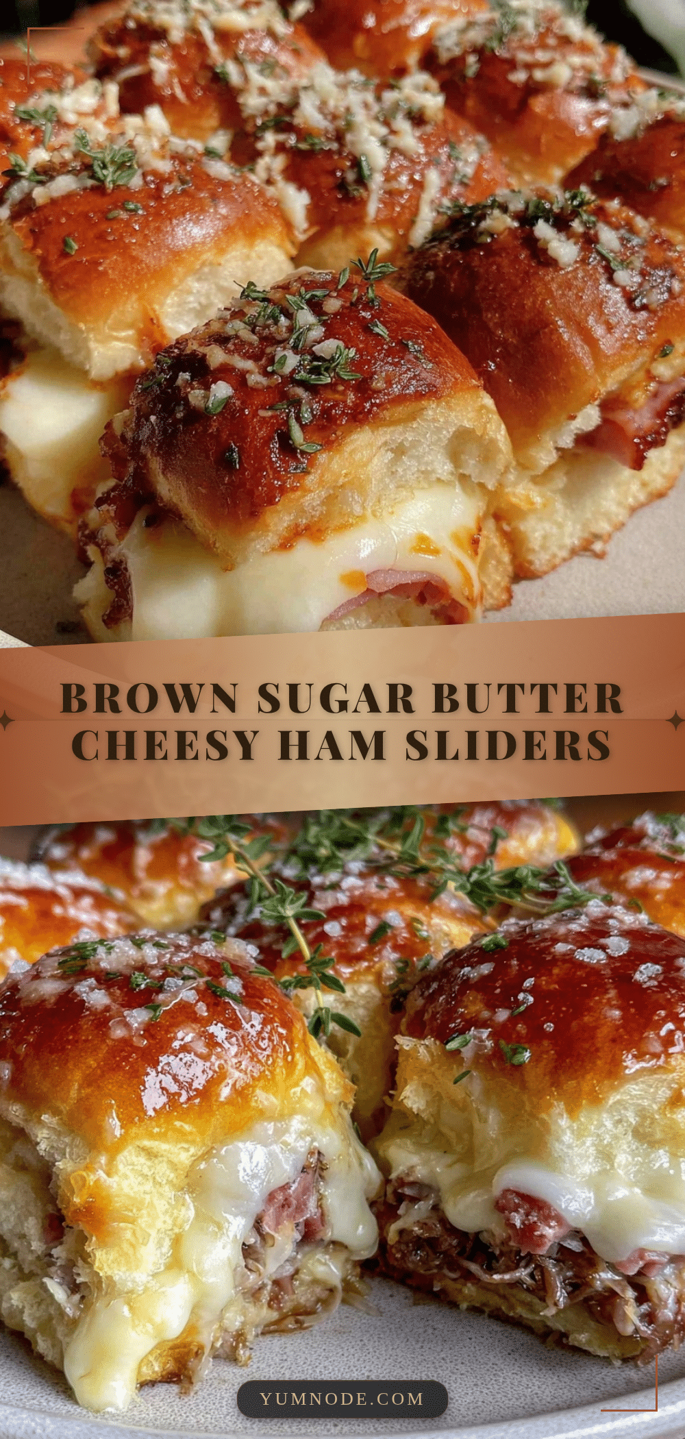 cozy cheesy ham and swiss sliders recipe
