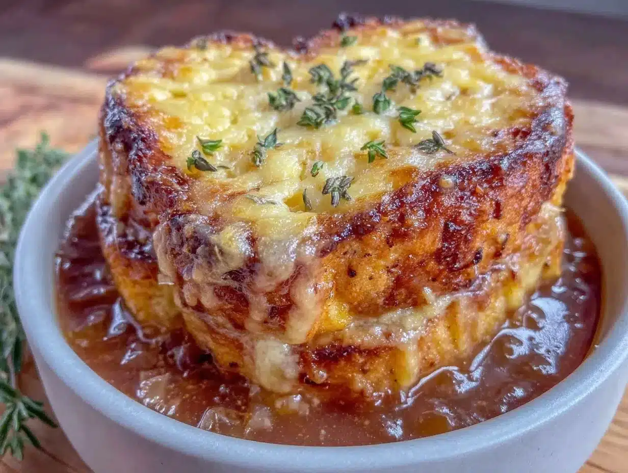cozy crockpot french onion soup preparation steps