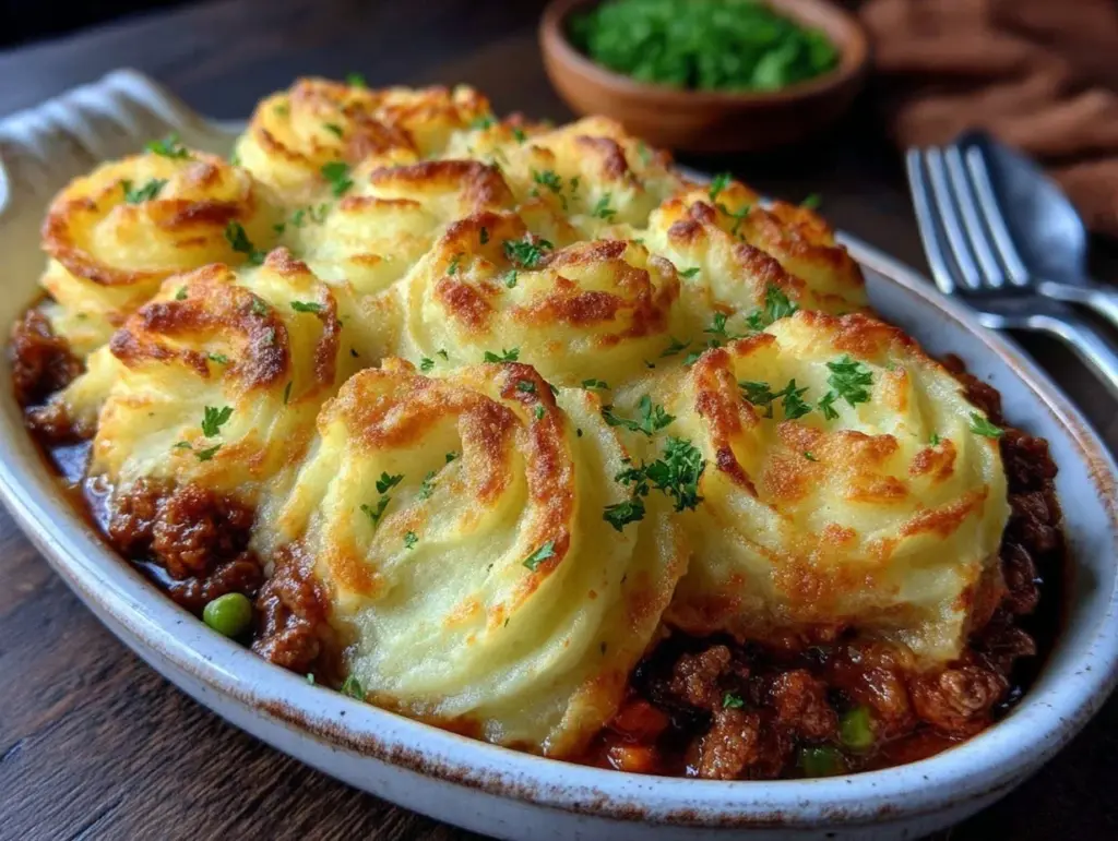 cozy shepherd’s pie - featured image