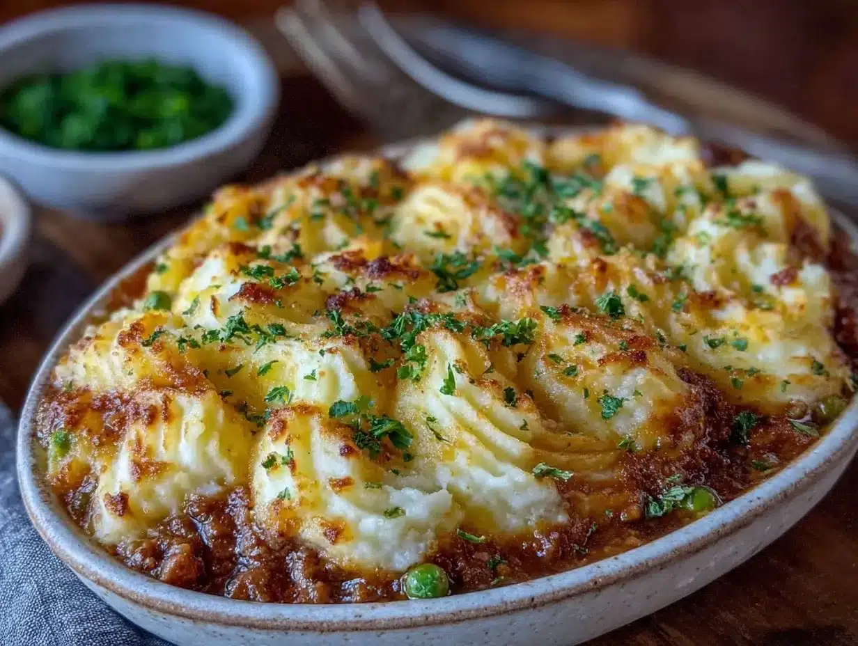 cozy shepherd’s pie preparation steps