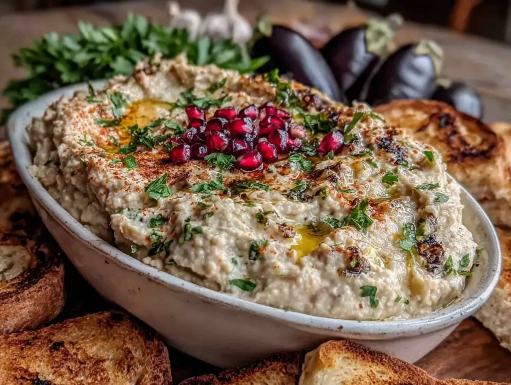creamy baba ganoush - featured image