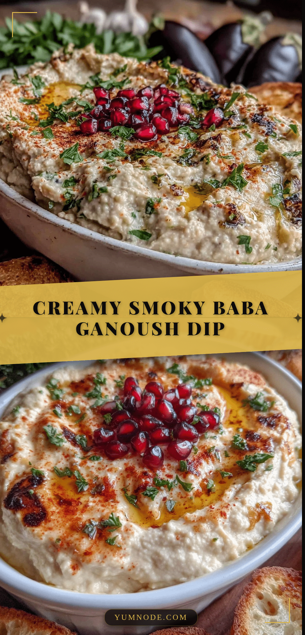 creamy baba ganoush recipe