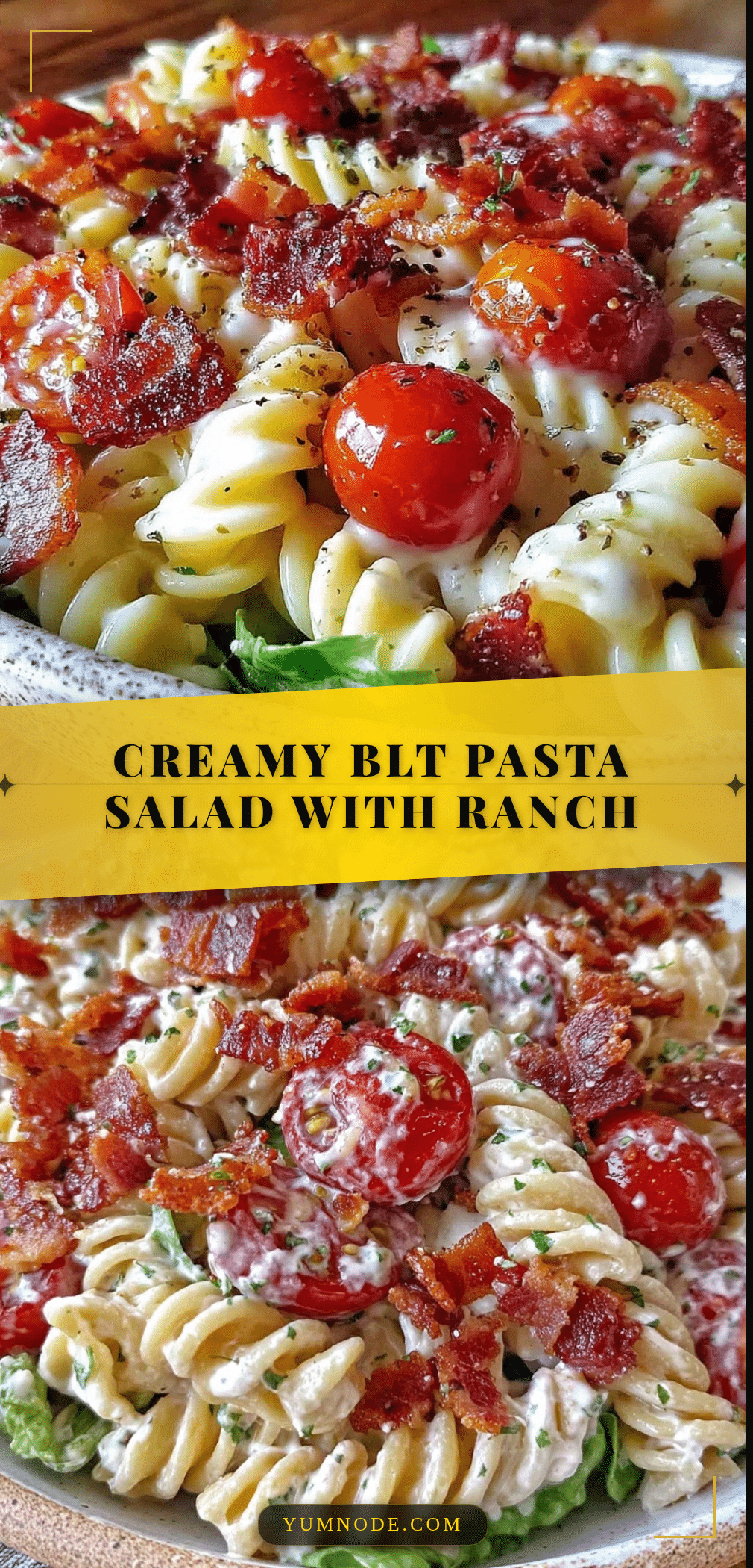 creamy blt pasta salad recipe