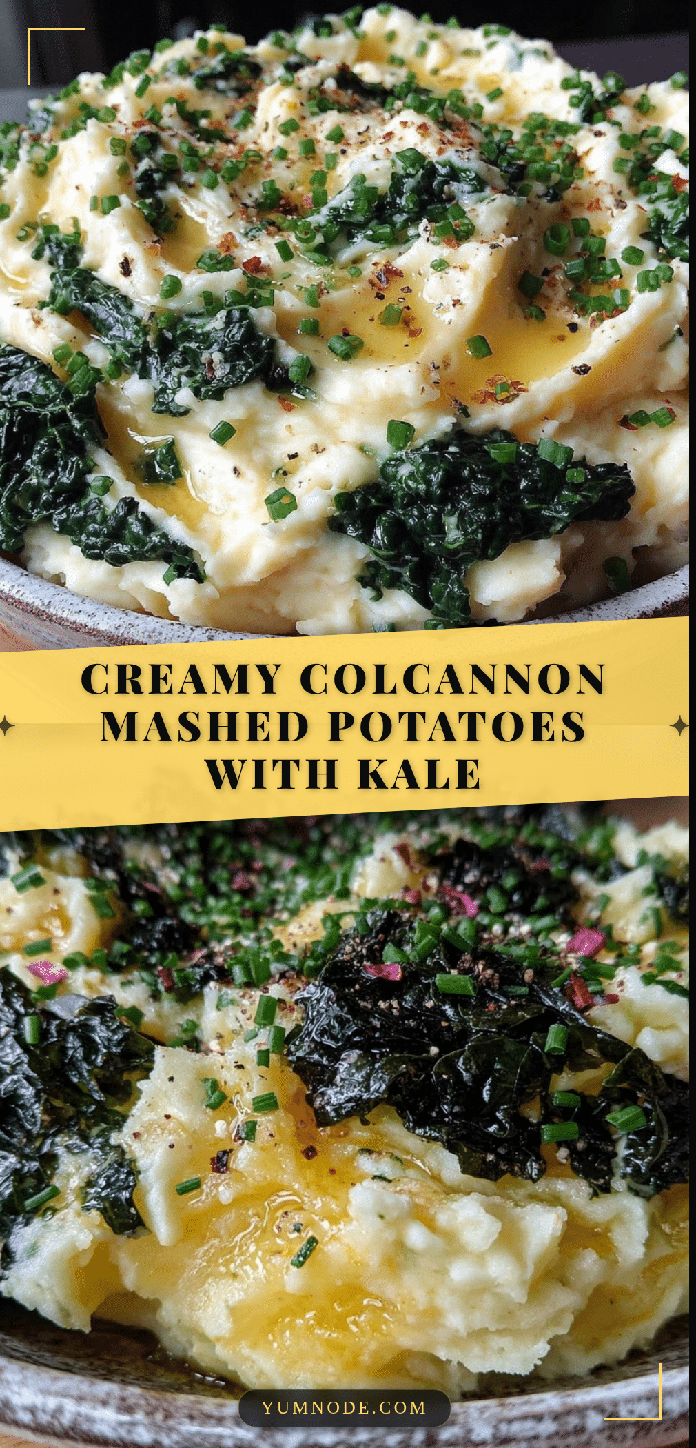 creamy colcannon mashed potatoes with kale recipe