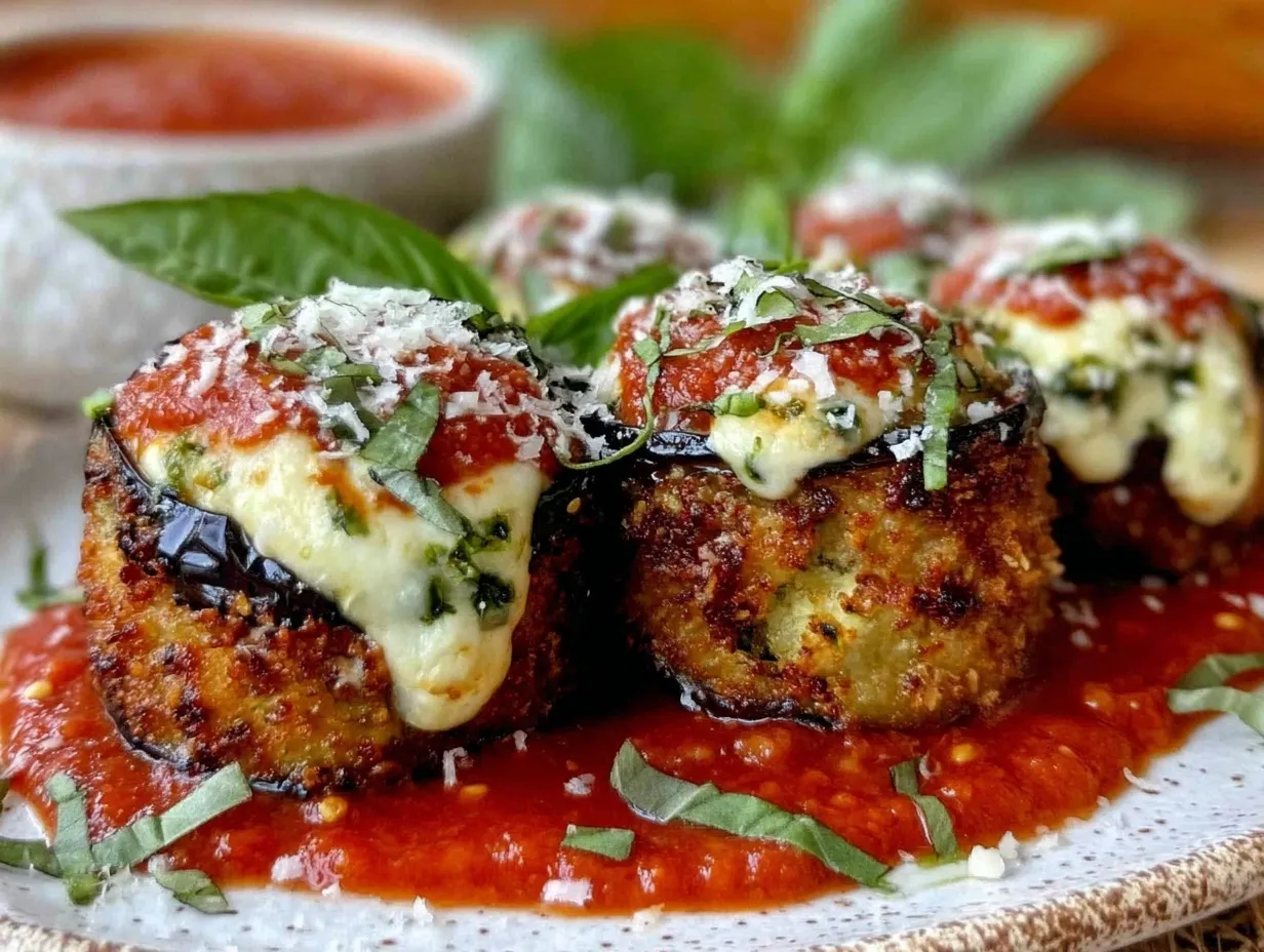 creamy eggplant rollatini preparation steps