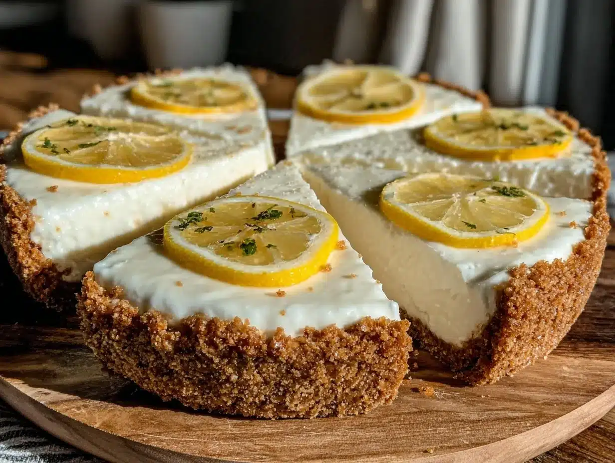 creamy frozen lemonade pie preparation steps