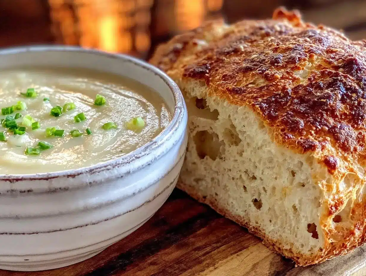 creamy irish potato leek soup preparation steps