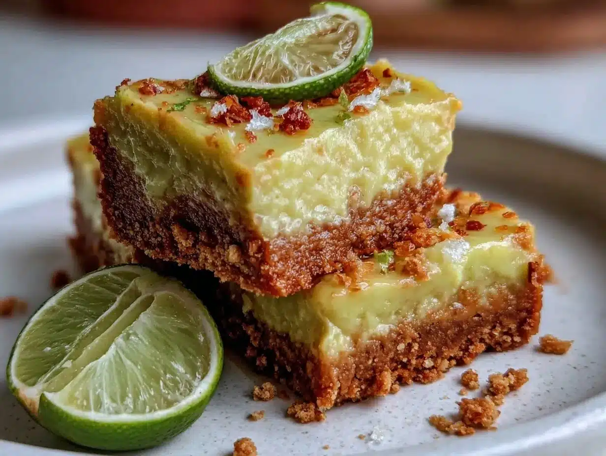 creamy key lime pie bars preparation steps