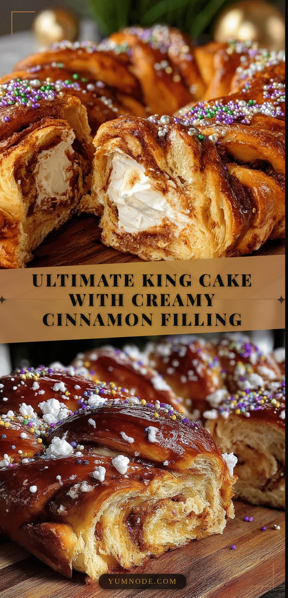 creamy king cake recipe