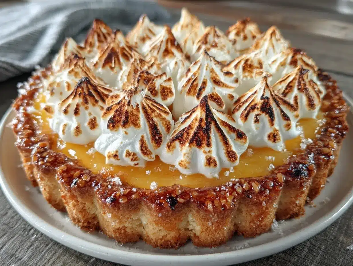 creamy lemon curd tart preparation steps