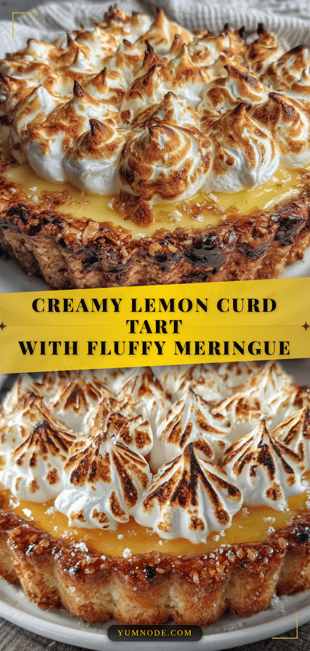 creamy lemon curd tart recipe