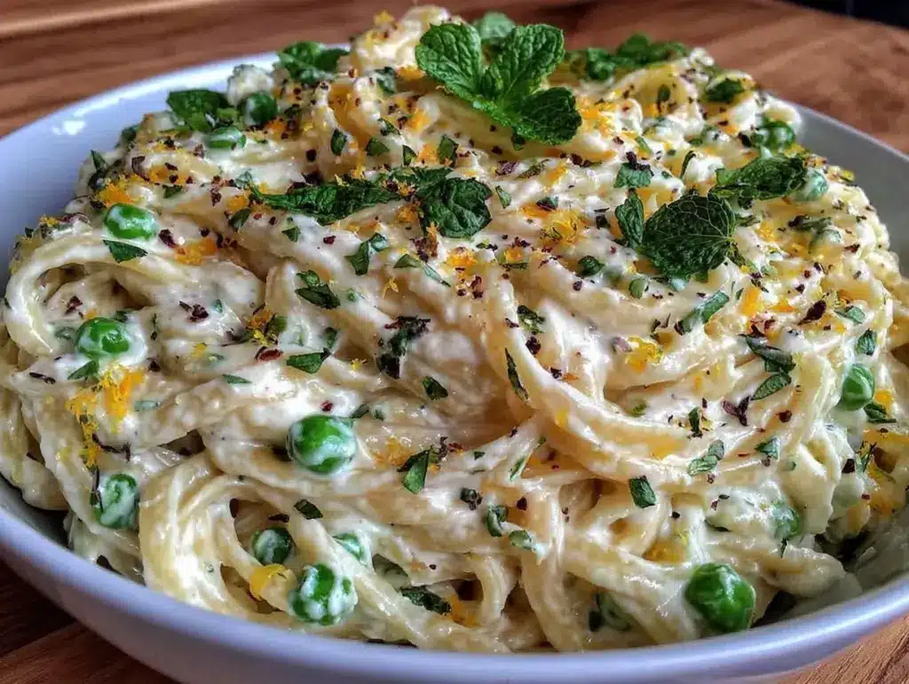 creamy lemon ricotta pasta - featured image