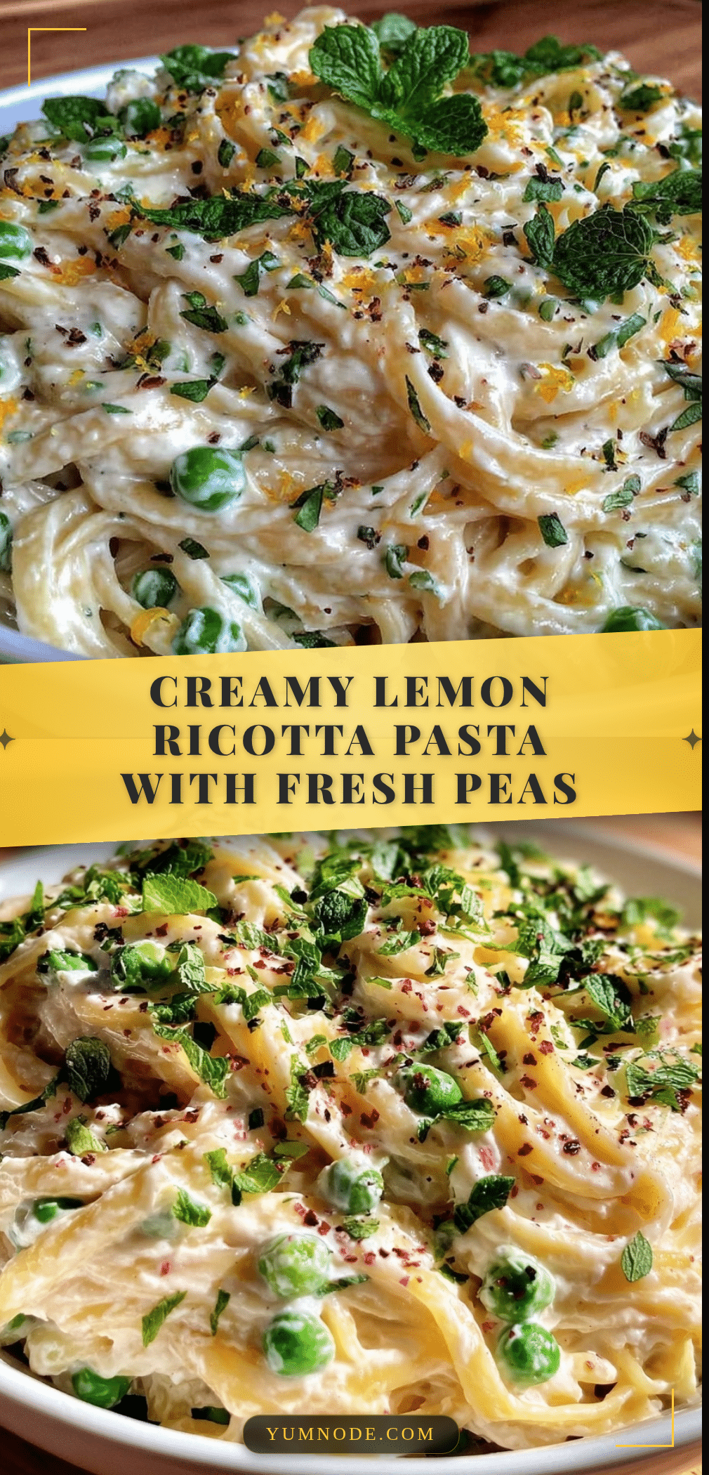 creamy lemon ricotta pasta recipe