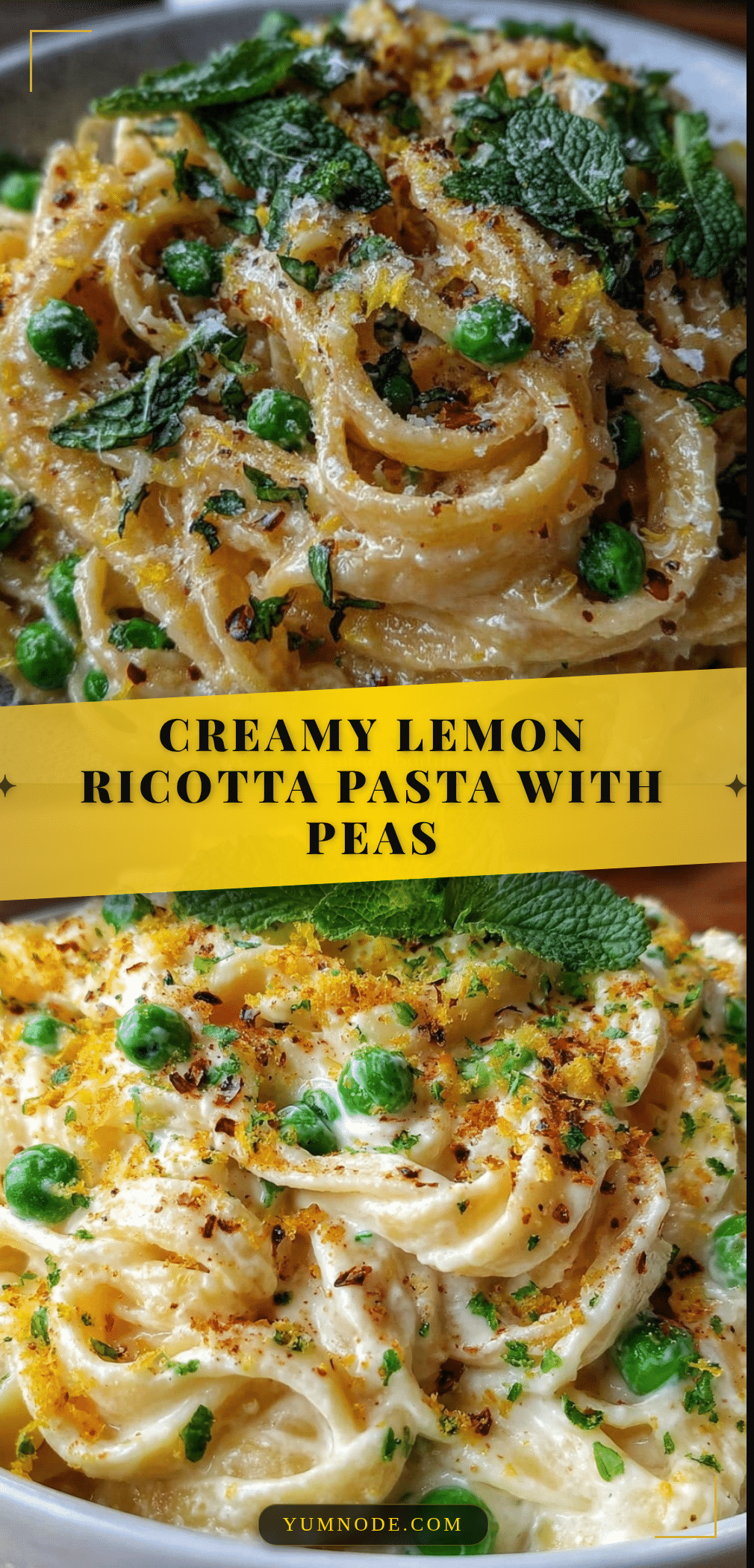 creamy lemon ricotta pasta recipe