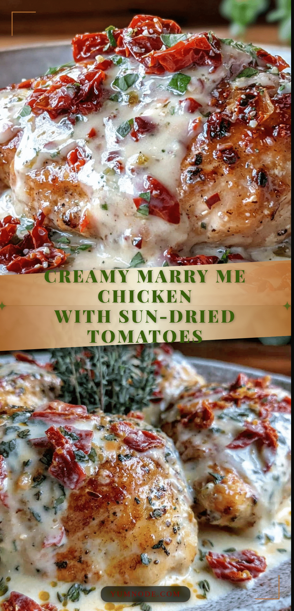 creamy marry me chicken recipe