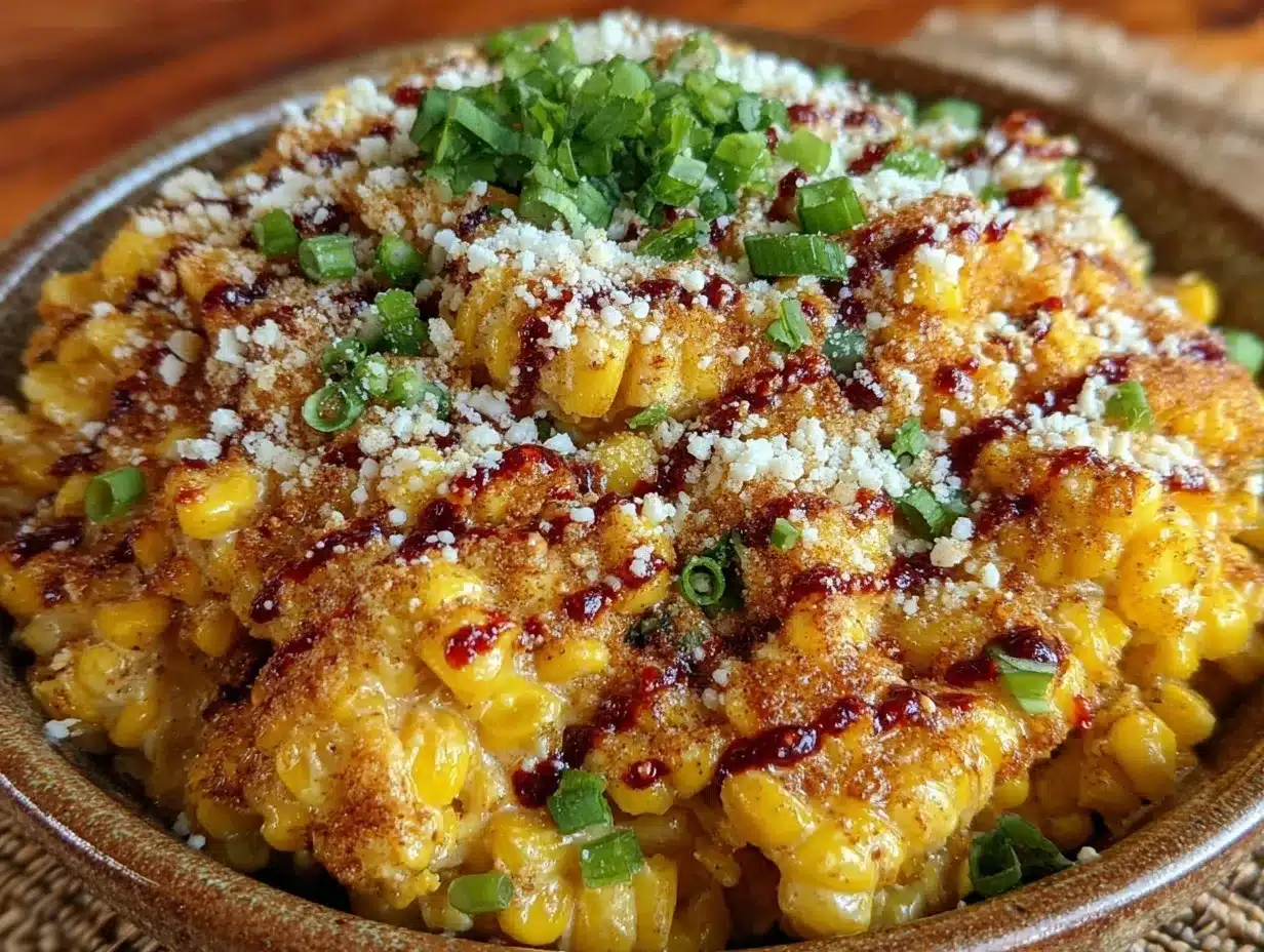creamy mexican street corn salad preparation steps