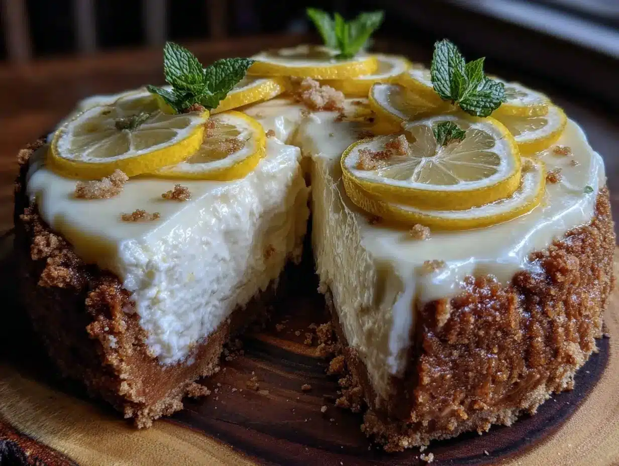 creamy no-bake lemonade icebox pie preparation steps