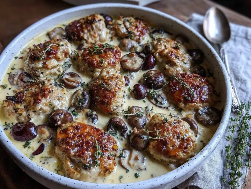 creamy one-pot white wine chicken - featured image
