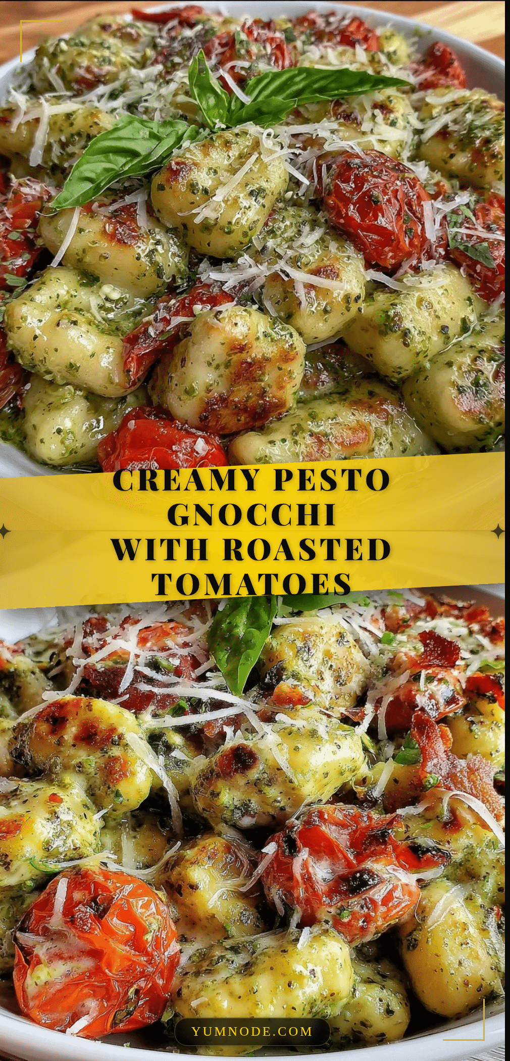 creamy pesto gnocchi recipe