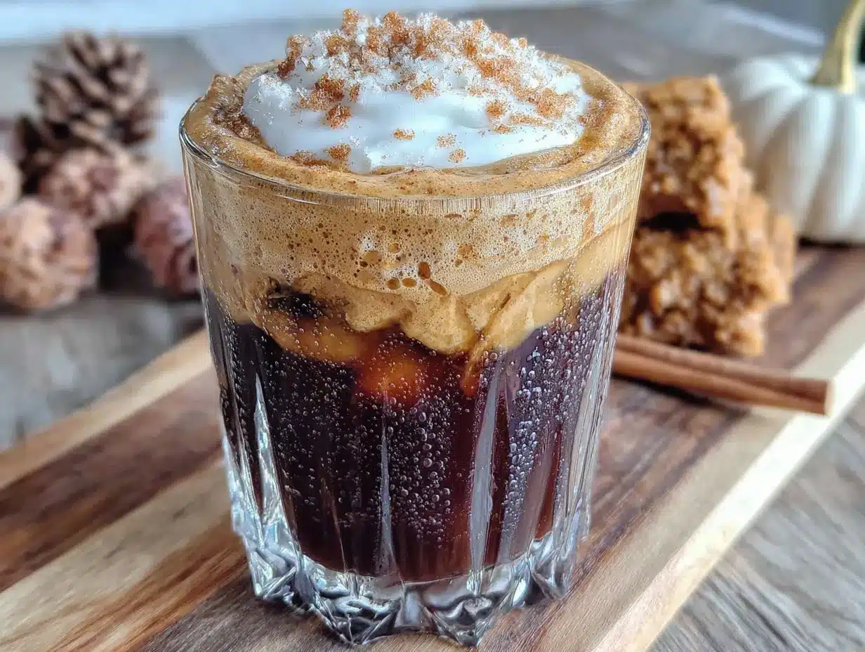 creamy pumpkin cream cold brew coffee preparation steps