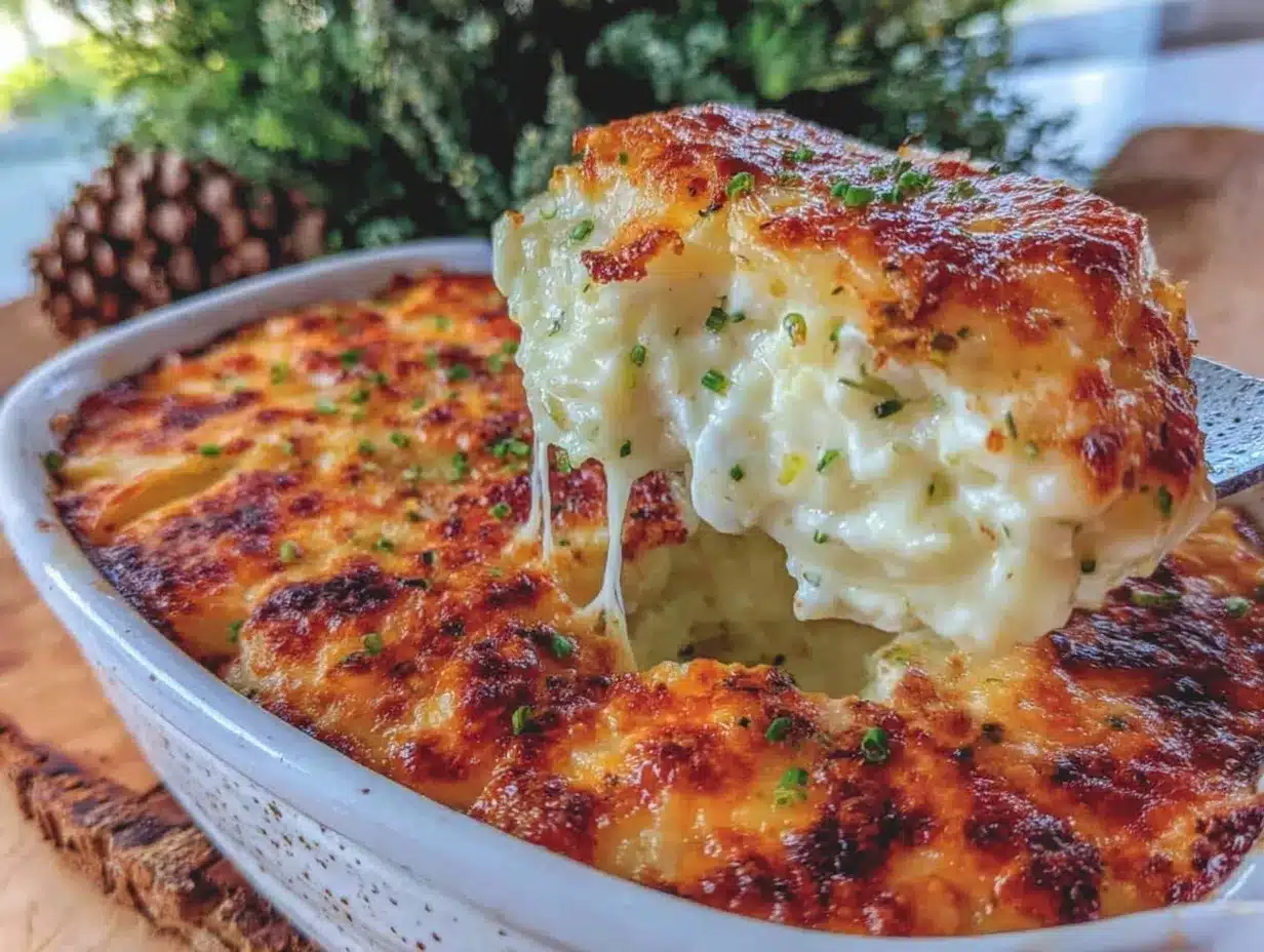 creamy scalloped potatoes au gratin preparation steps