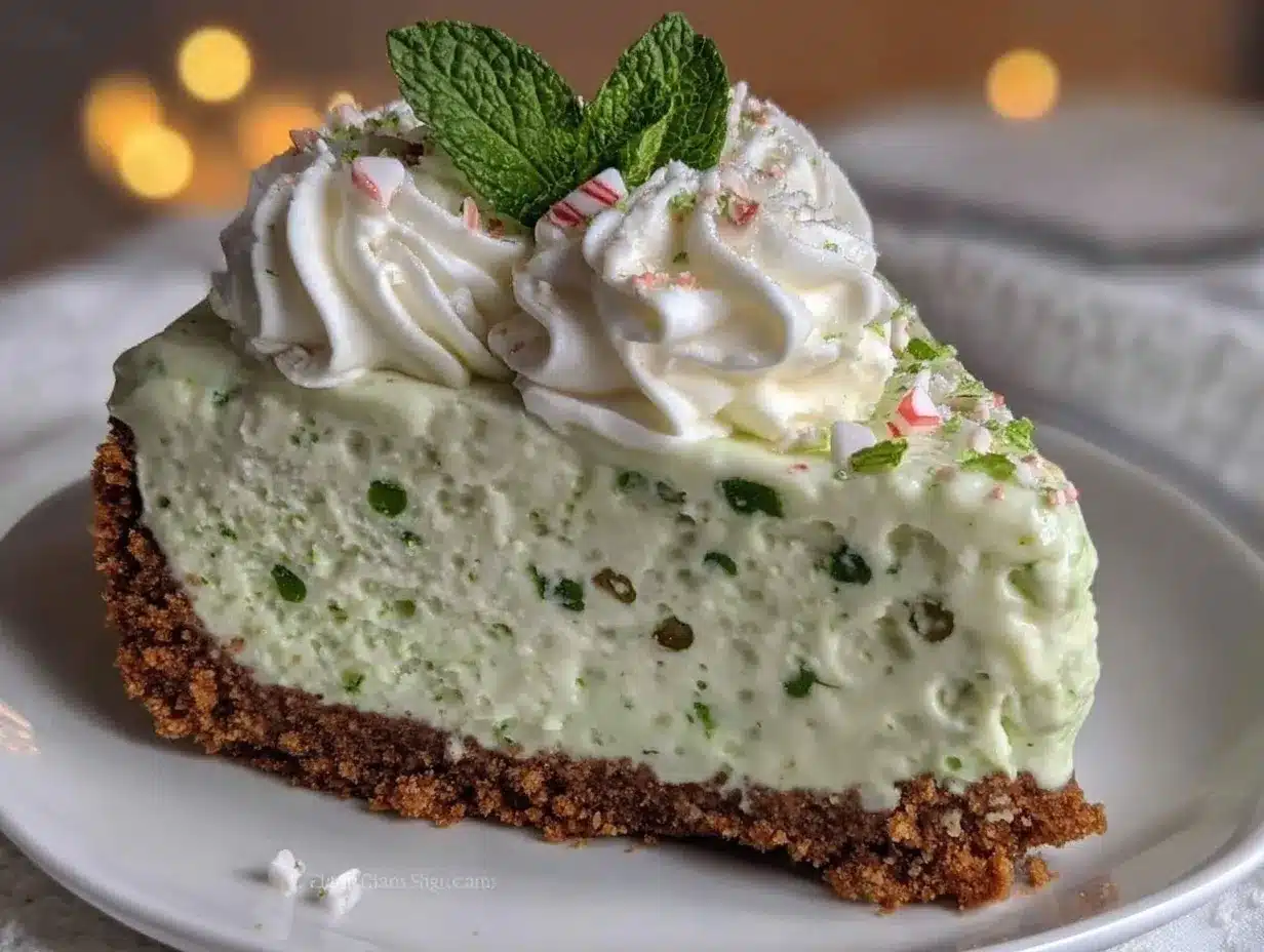creamy shamrock shake cheesecake preparation steps