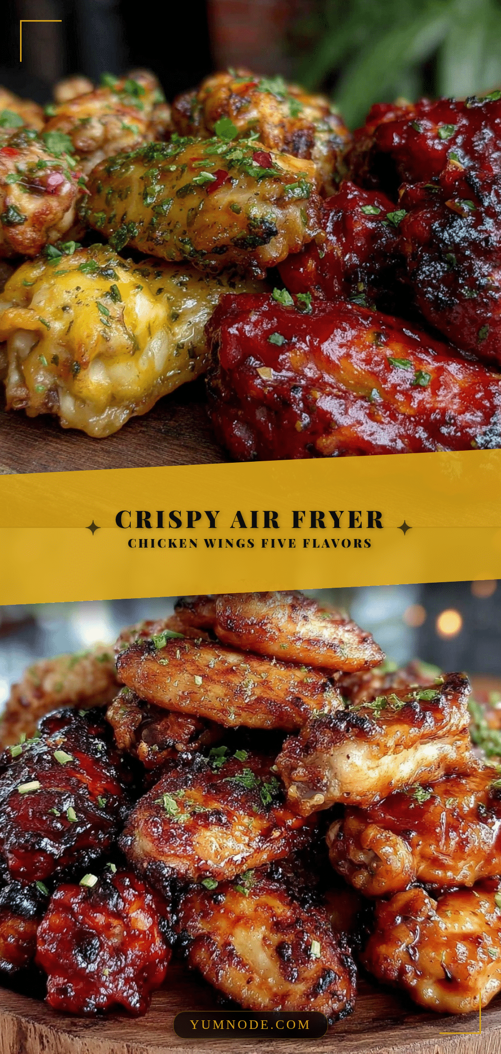 crispy air fryer chicken wings recipe