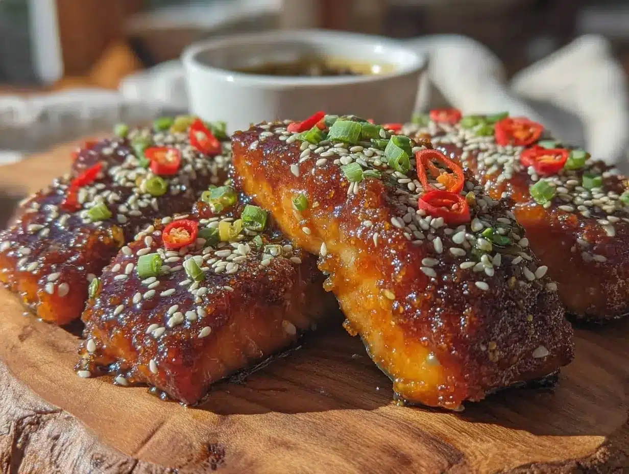 crispy air fryer salmon preparation steps