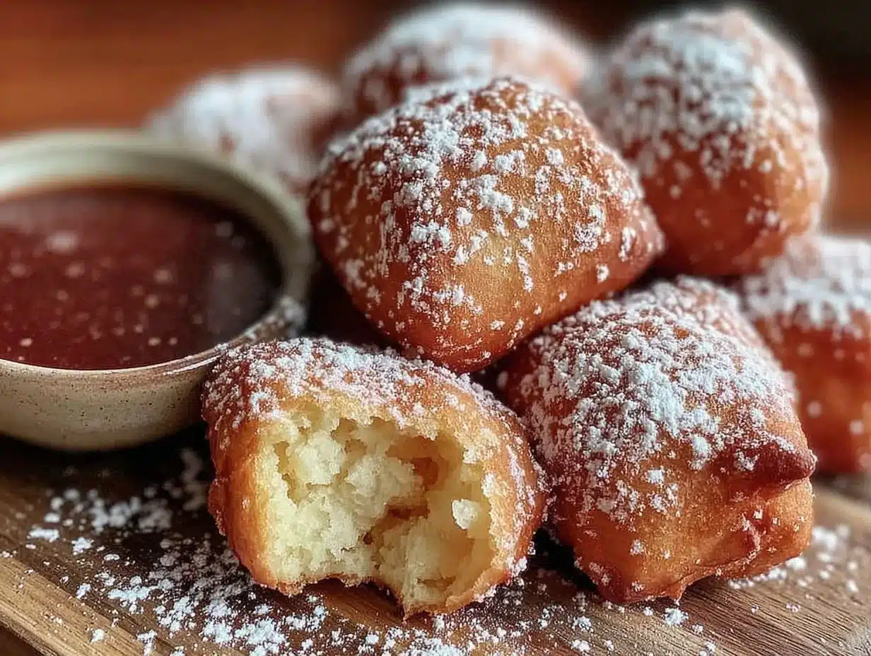 crispy beignets recipe preparation steps