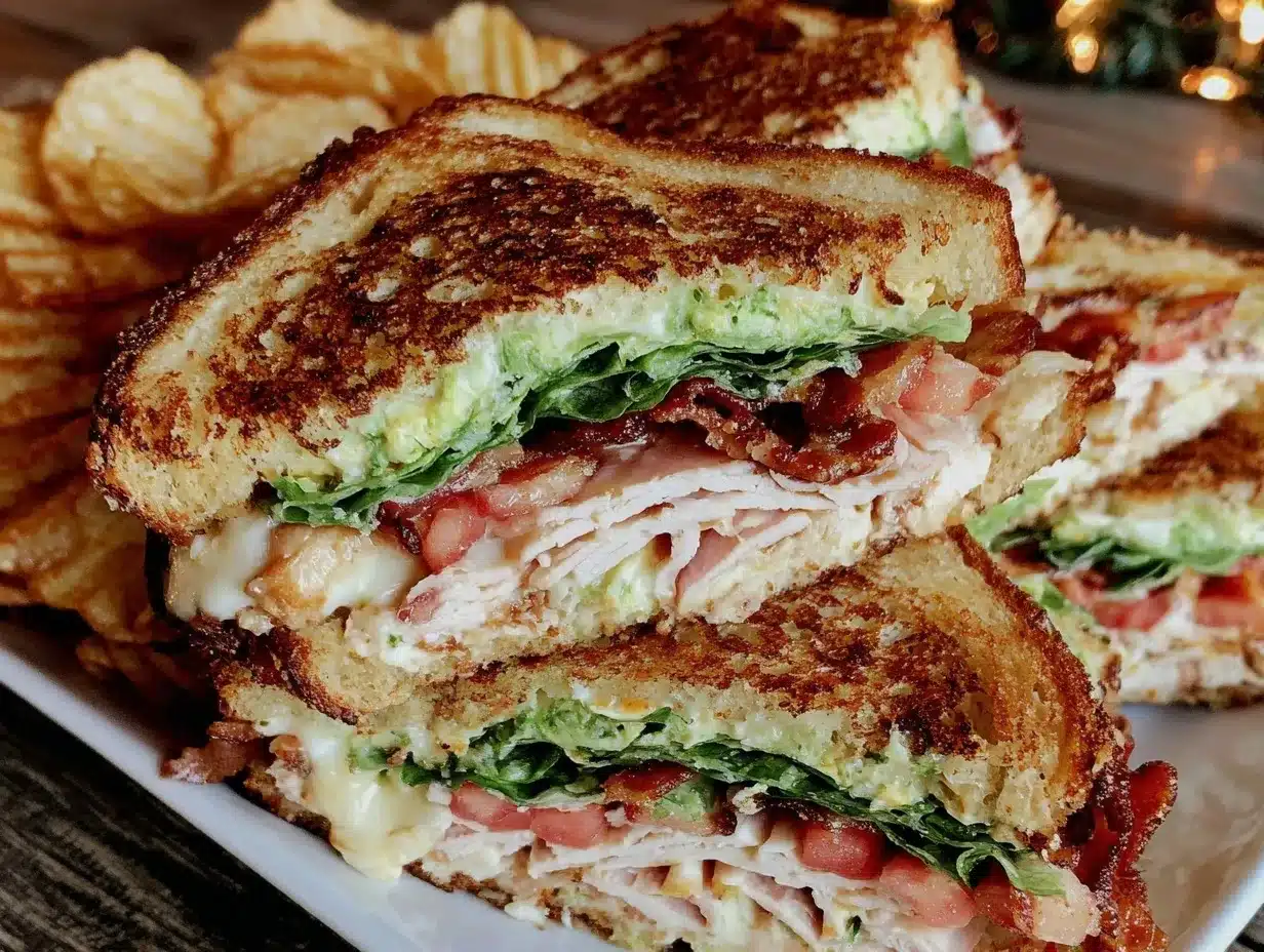 crispy classic club sandwich preparation steps