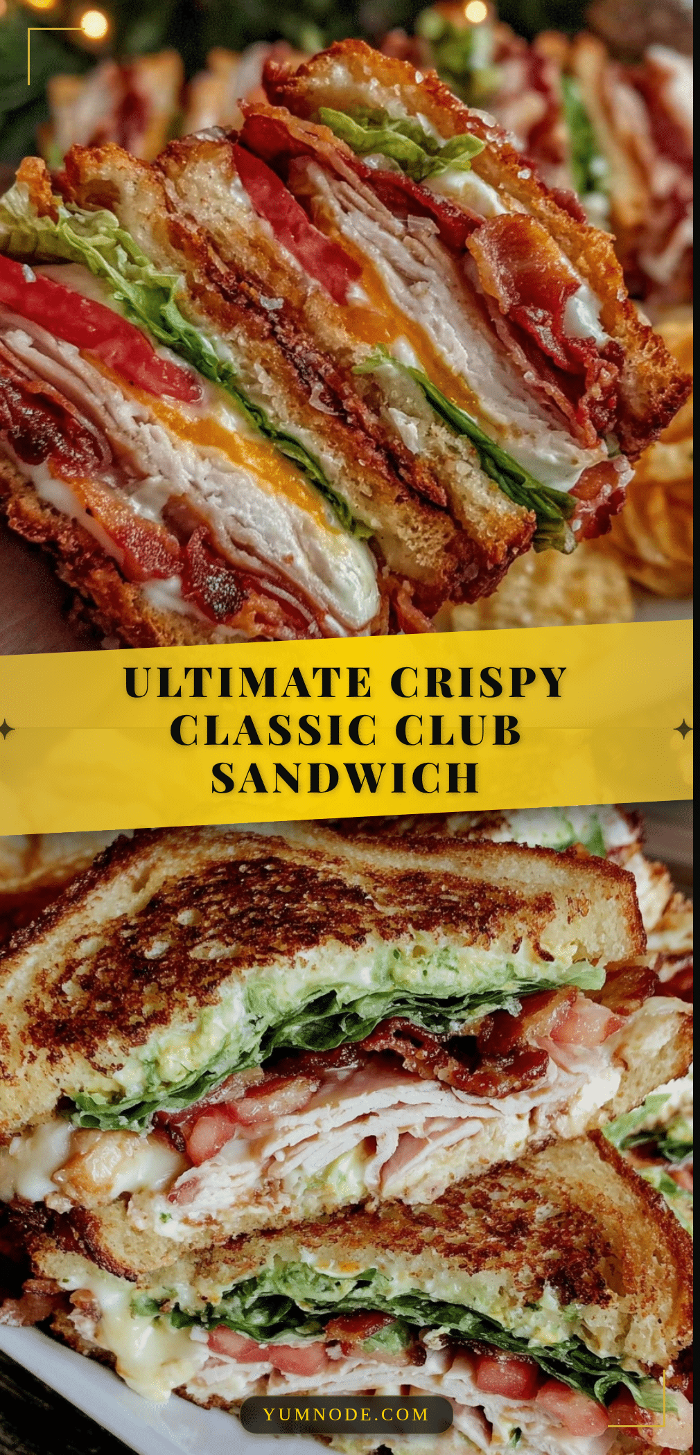 crispy classic club sandwich recipe