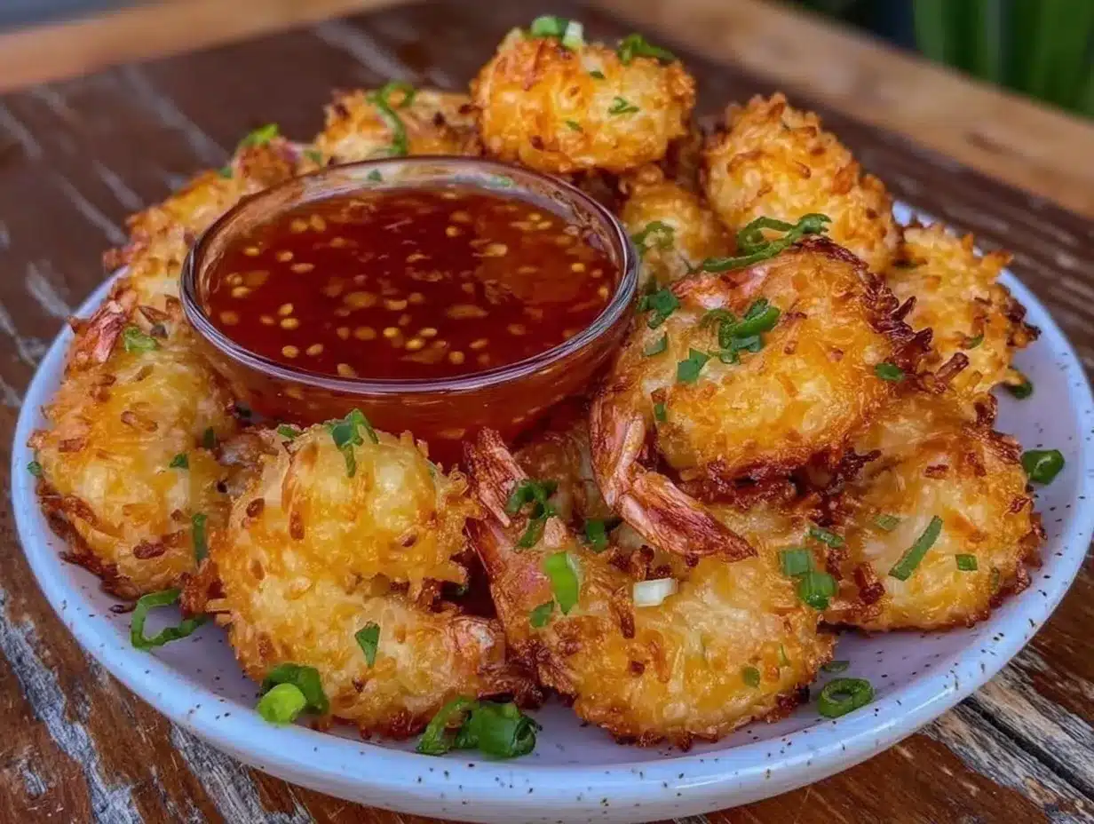 crispy coconut shrimp preparation steps