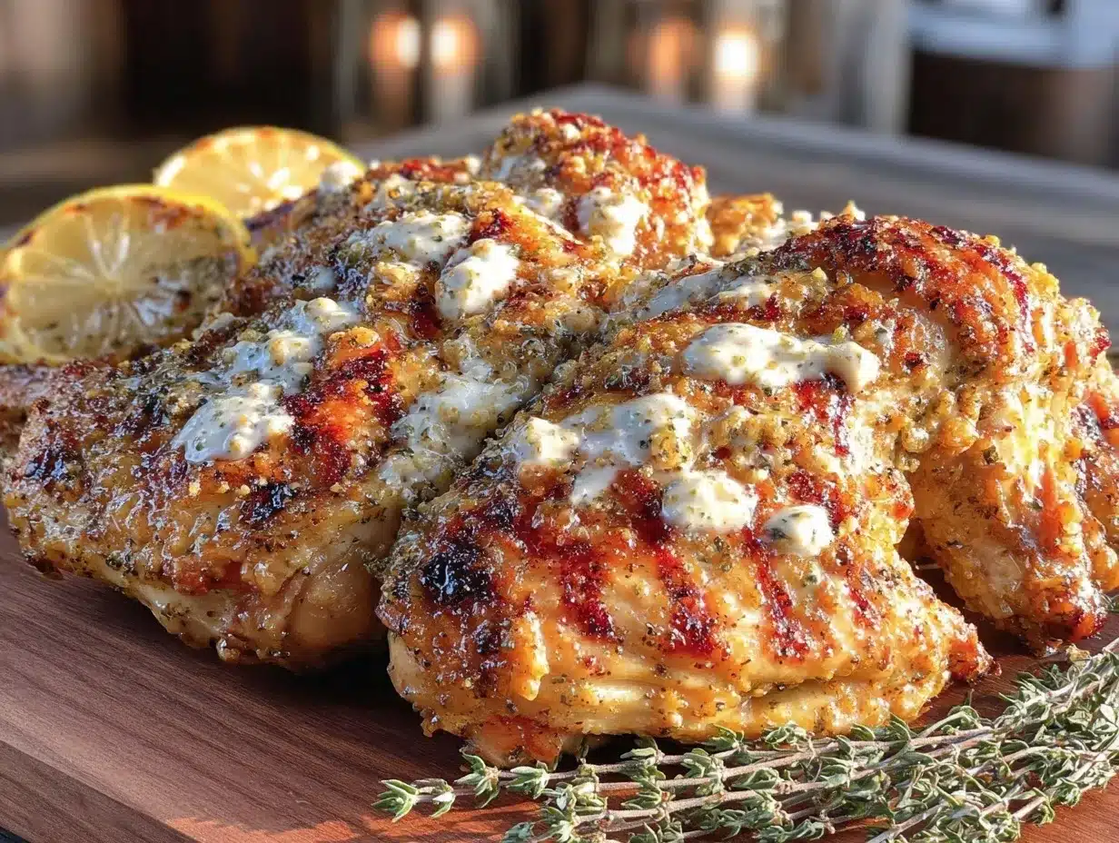 crispy grilled spatchcock chicken preparation steps