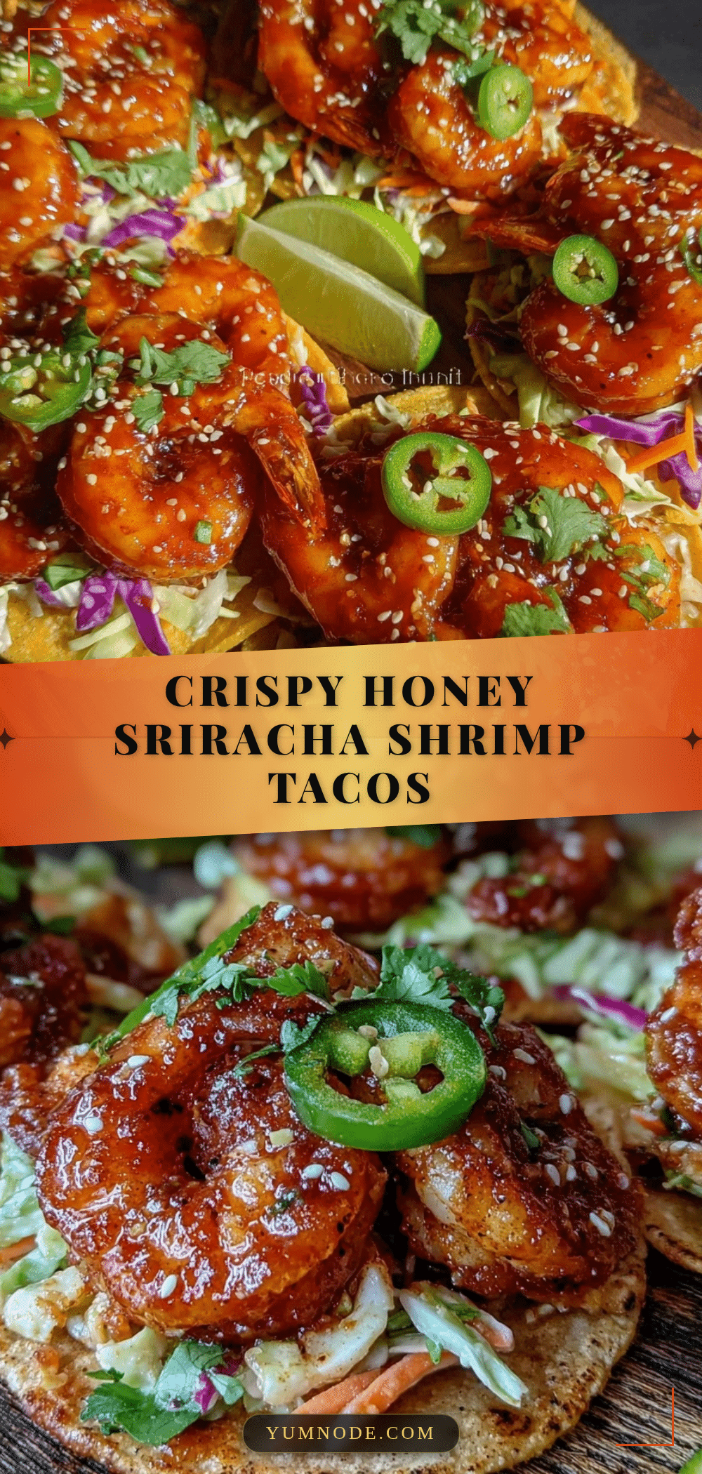 crispy honey sriracha shrimp tacos recipe