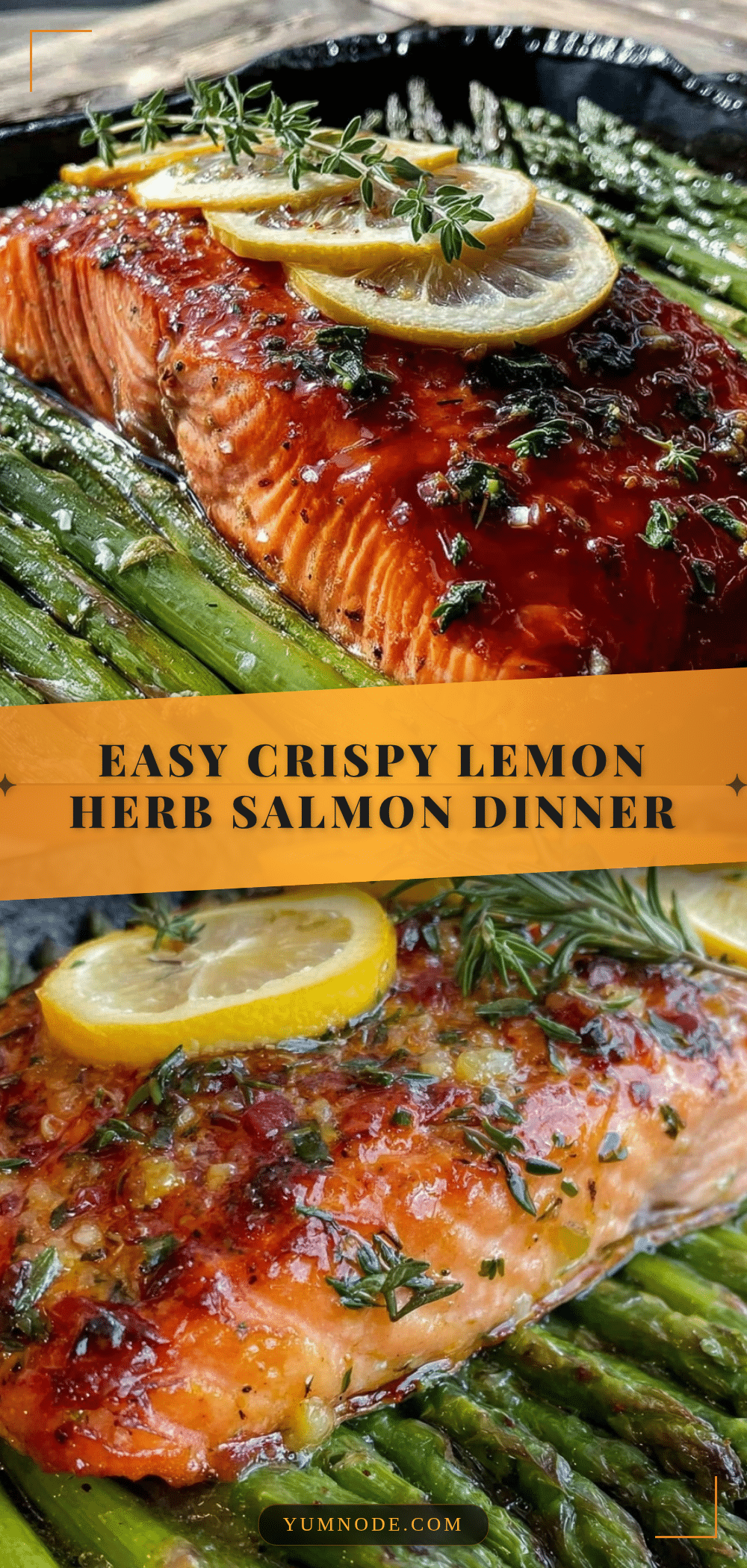 crispy lemon herb salmon recipe