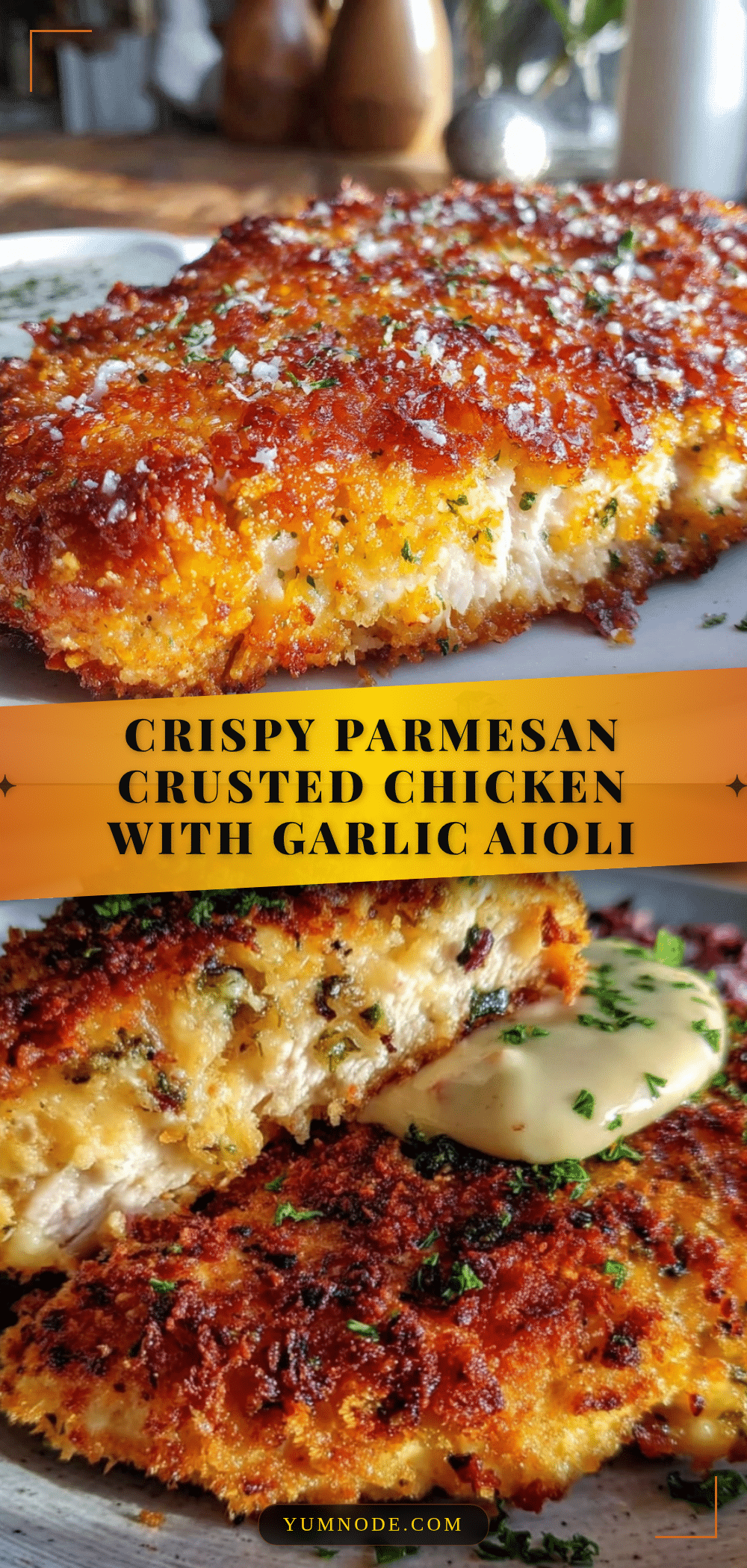 crispy parmesan crusted chicken breast recipe