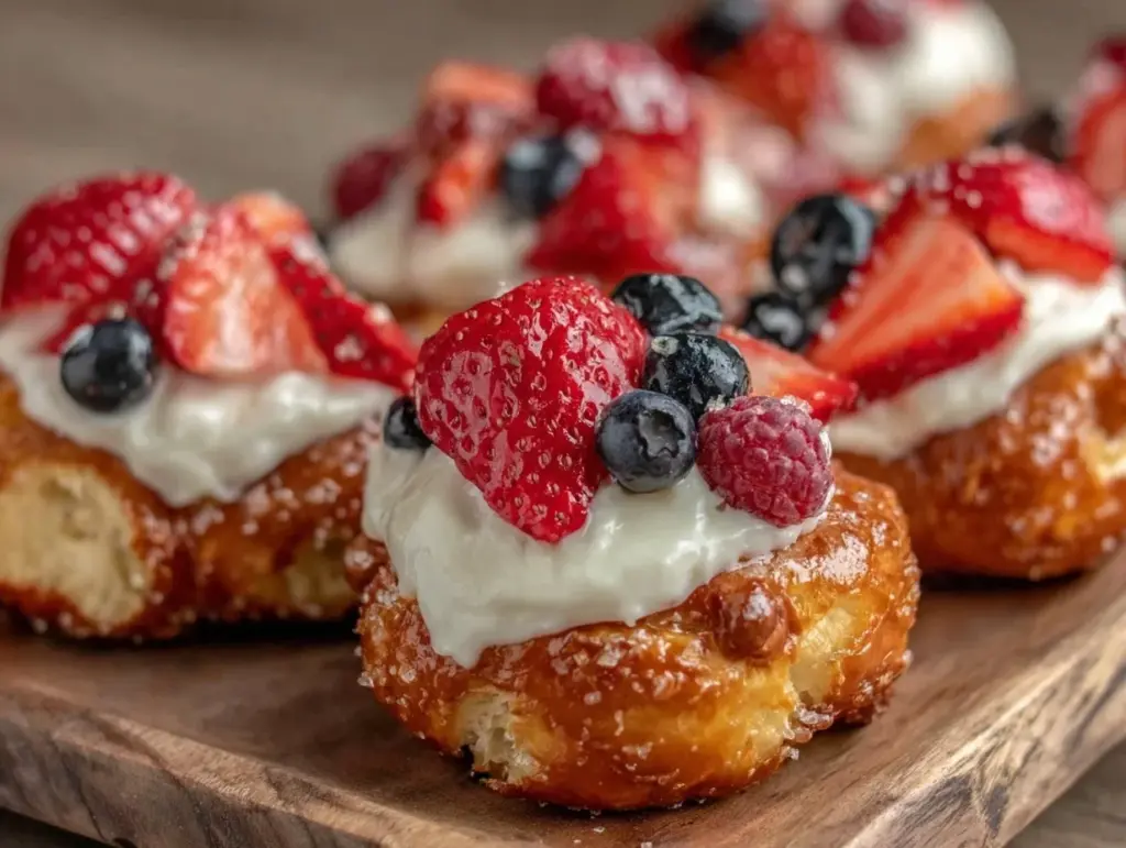 crispy patriotic pretzel bites - featured image