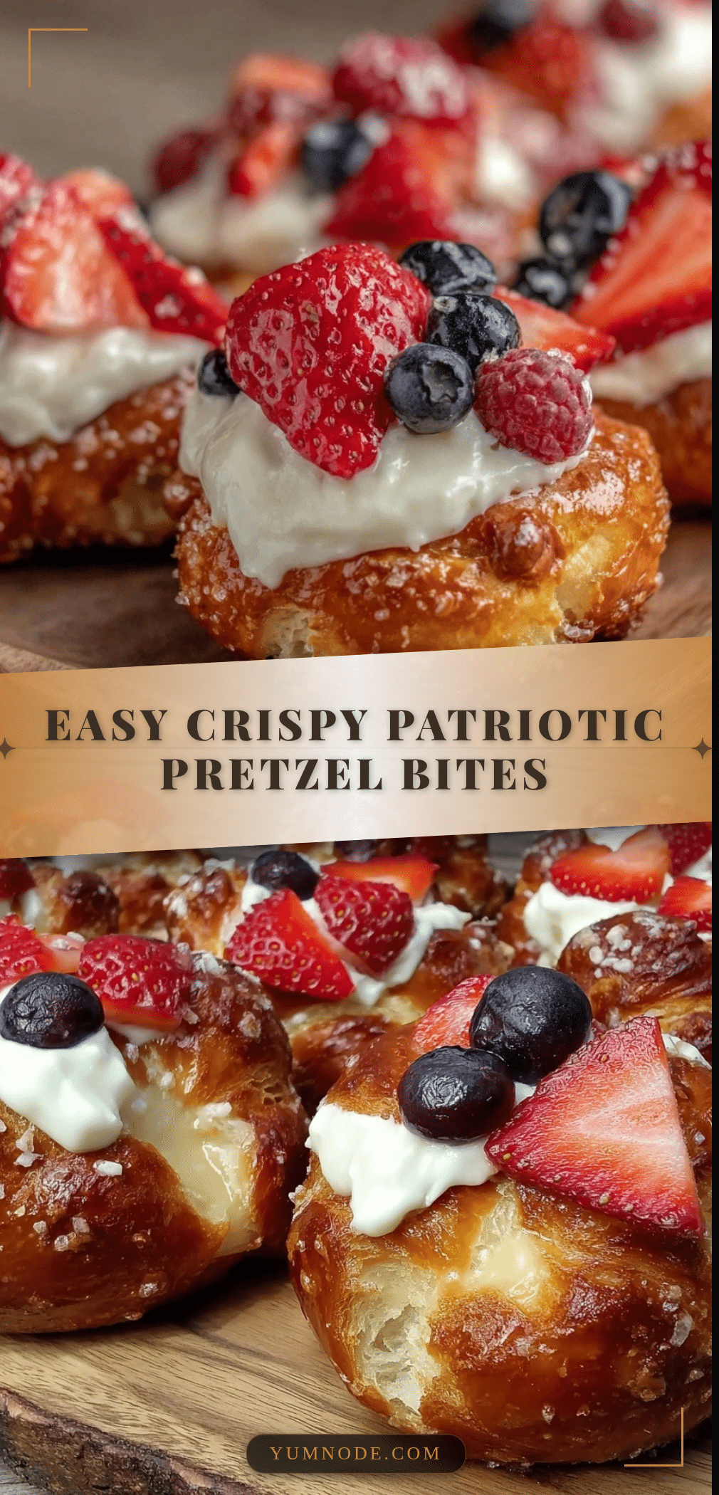 crispy patriotic pretzel bites recipe