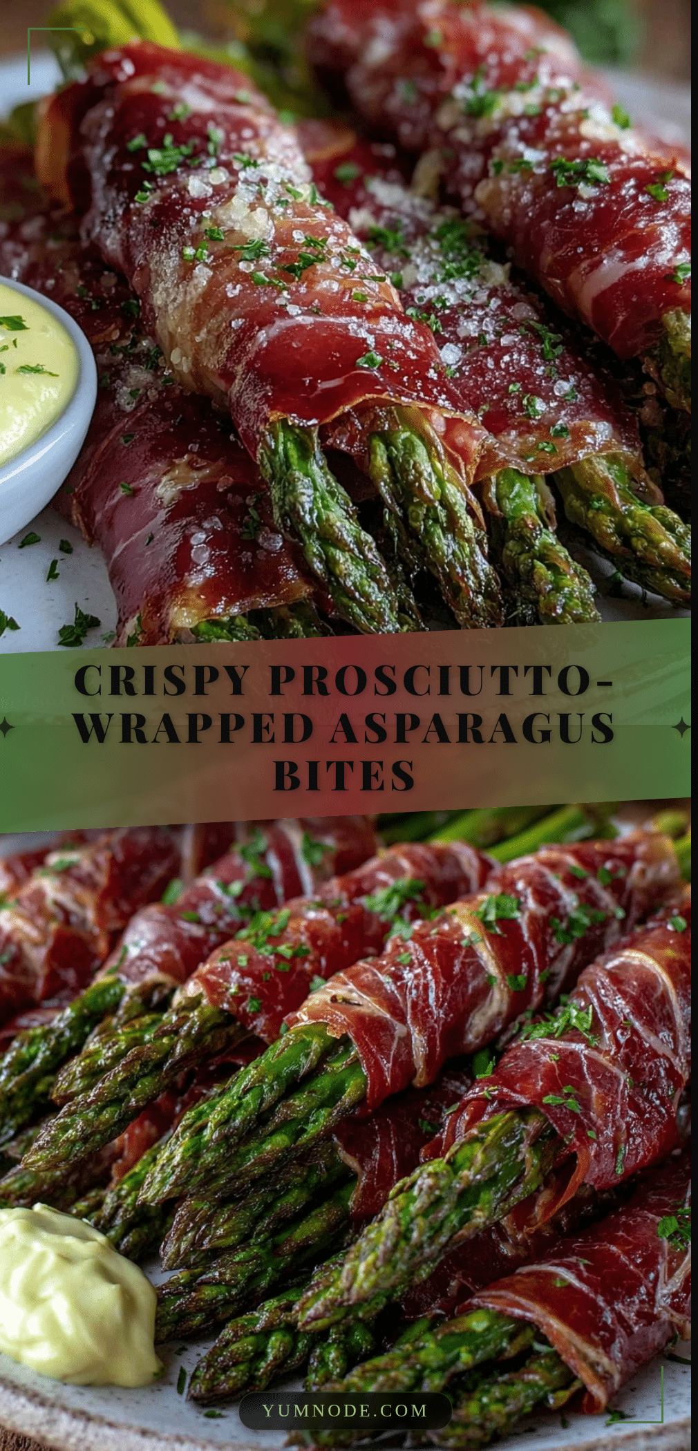 crispy prosciutto-wrapped asparagus recipe
