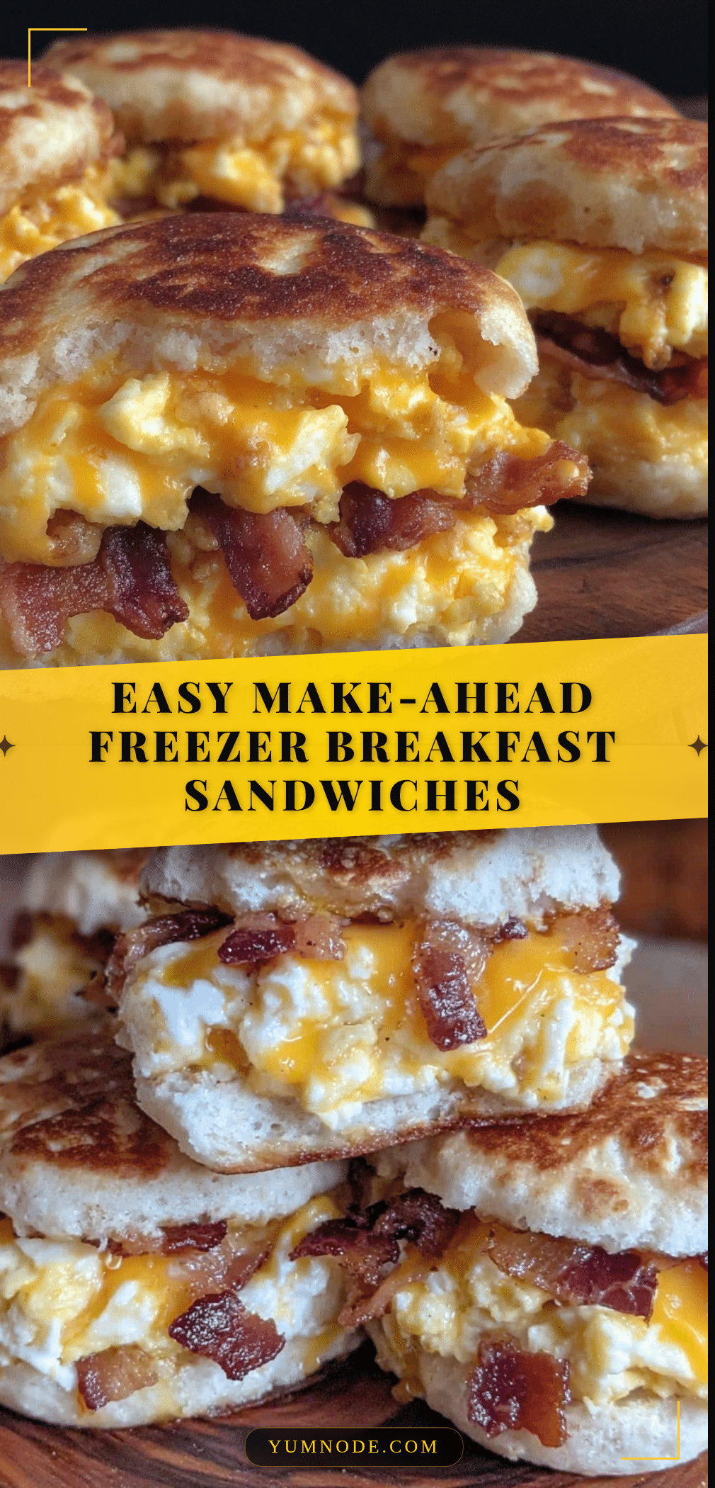 easy make-ahead breakfast sandwiches recipe