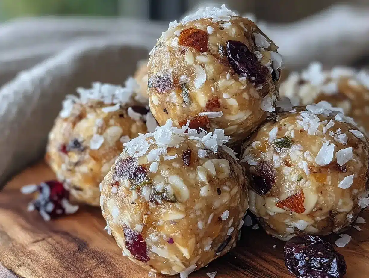 easy no-bake energy balls preparation steps