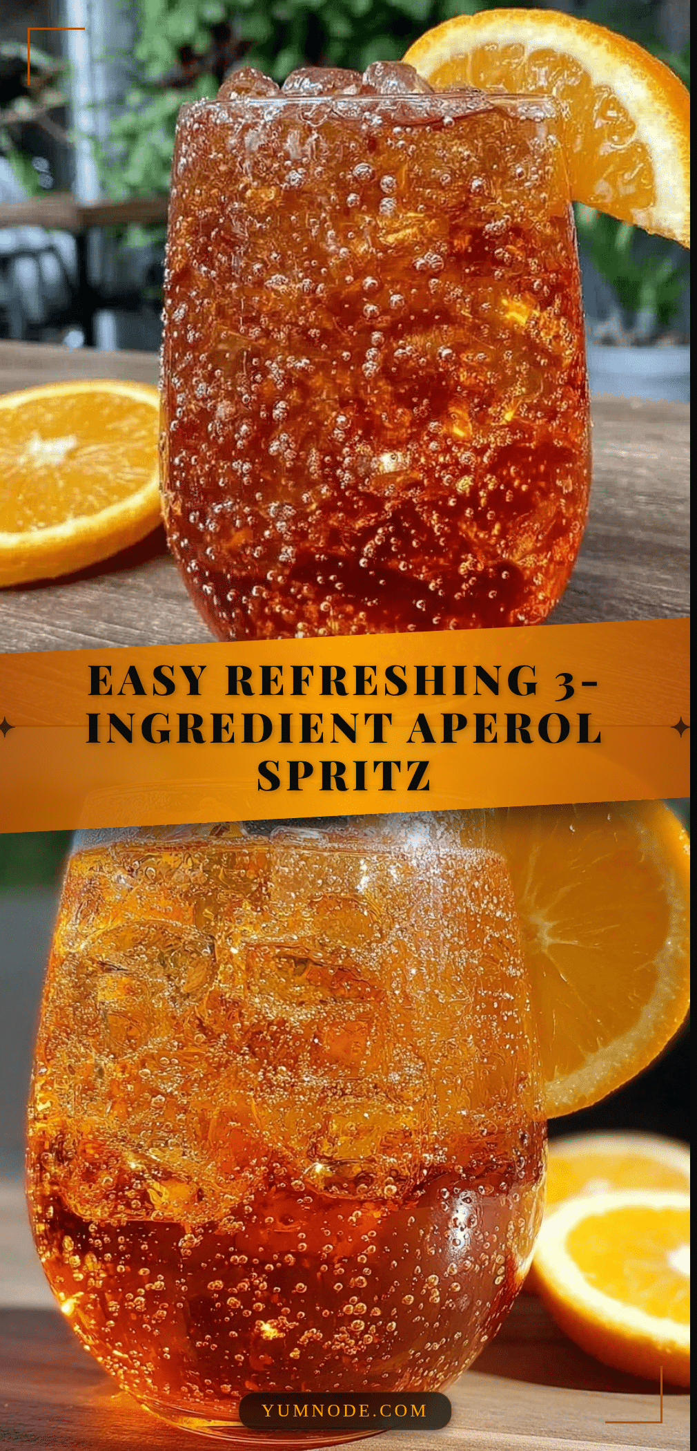 Easy Refreshing Aperol Spritz Cocktail recipe