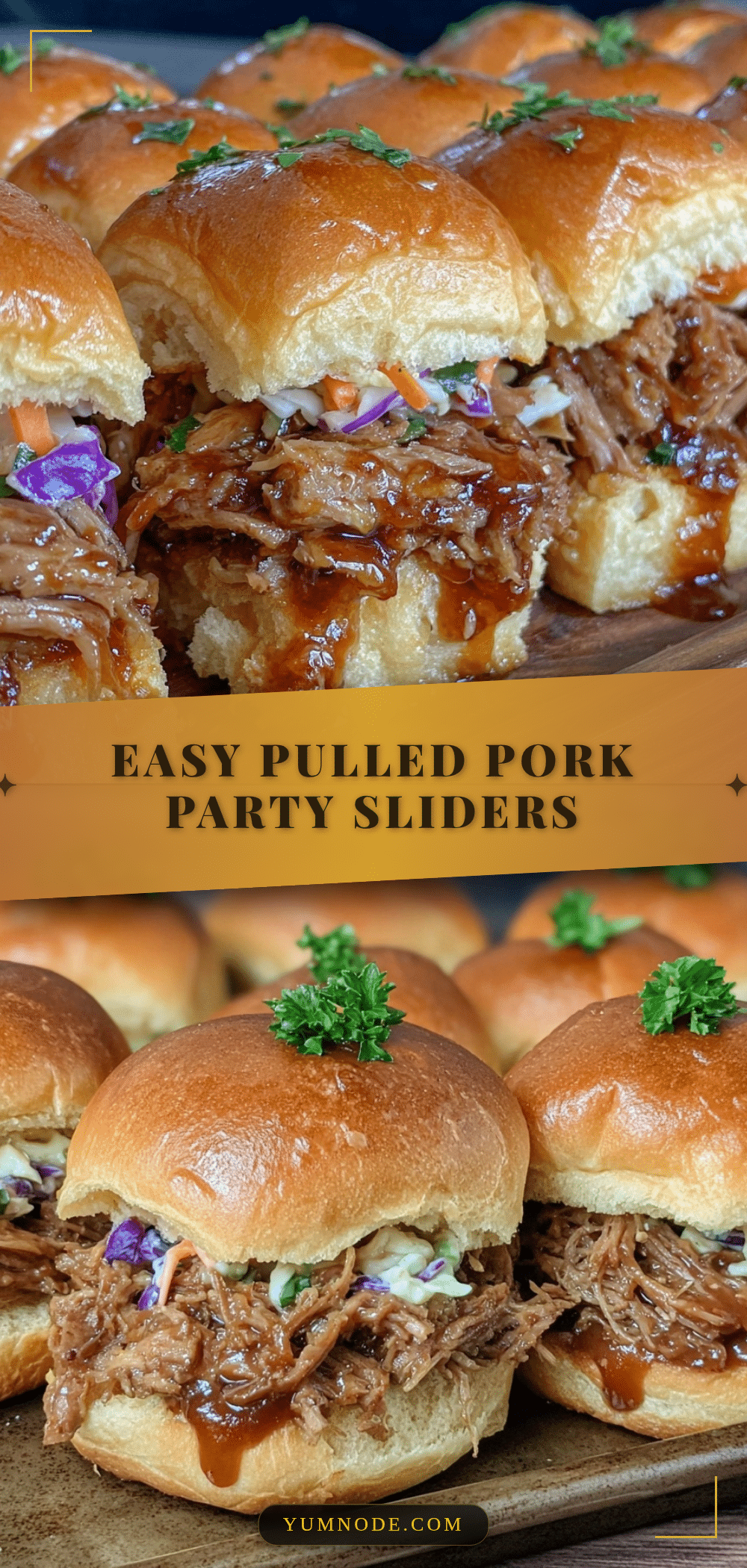easy sheet pan pulled pork sliders recipe