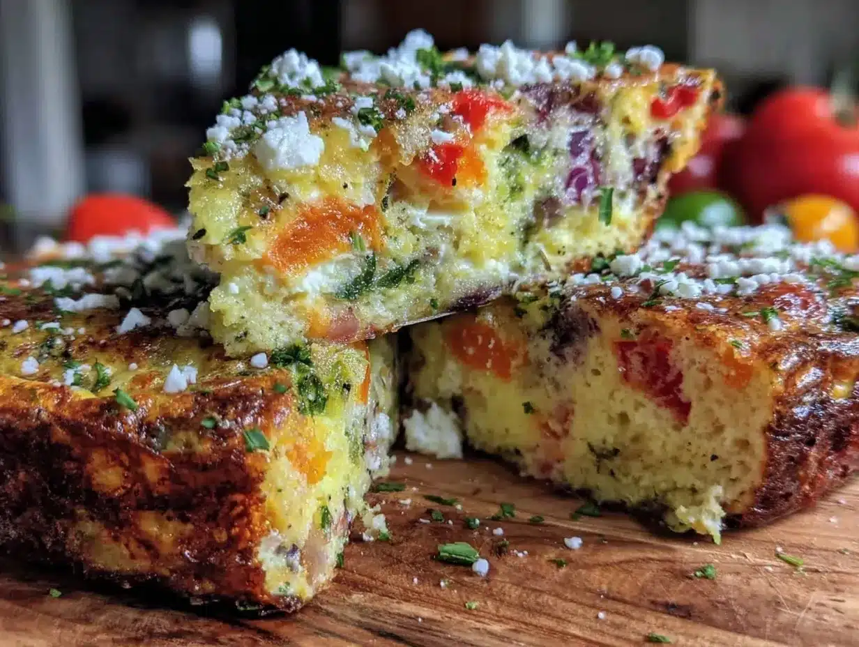 easy veggie-packed breakfast frittata preparation steps