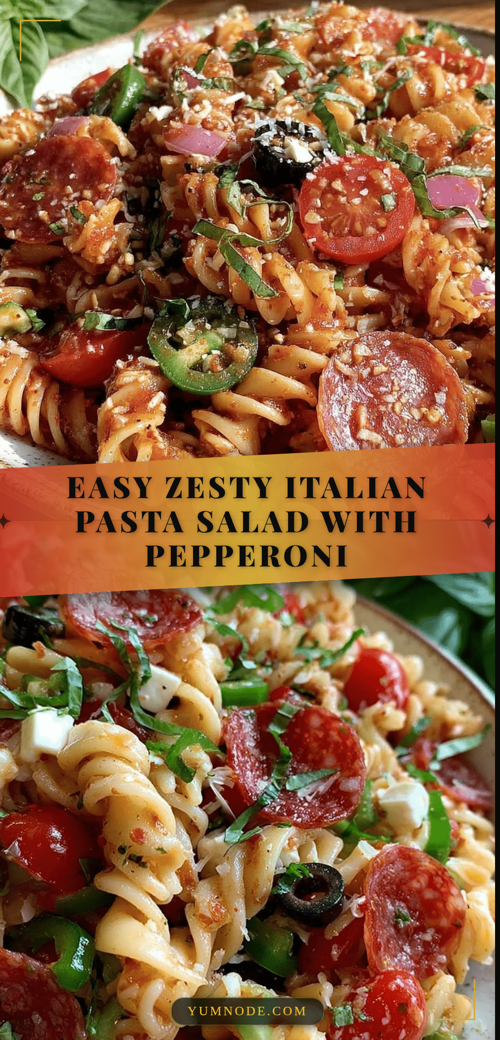 easy zesty italian pasta salad recipe