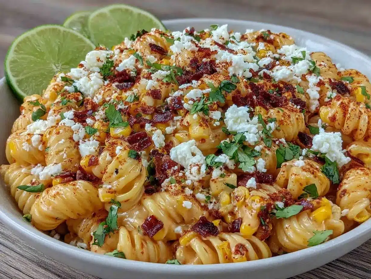 elote street corn pasta salad preparation steps