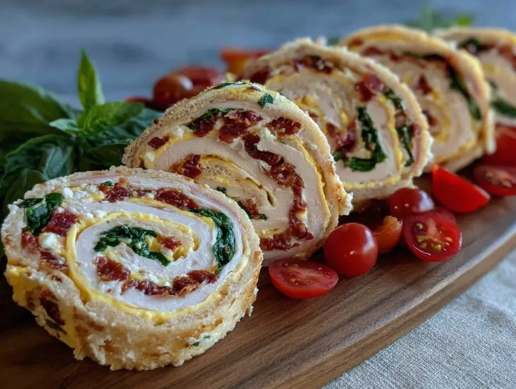 Flavorful Pinwheel Party Sandwich Platter - featured image